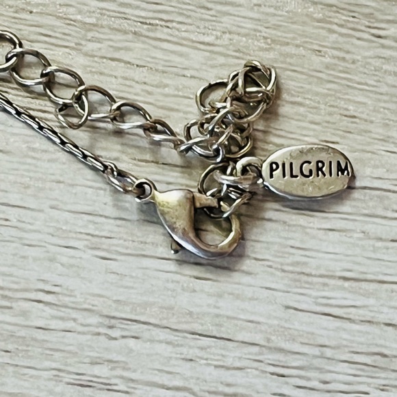 Vintage Pilgrim Danish Design Spring Necklace - Picture 4 of 5